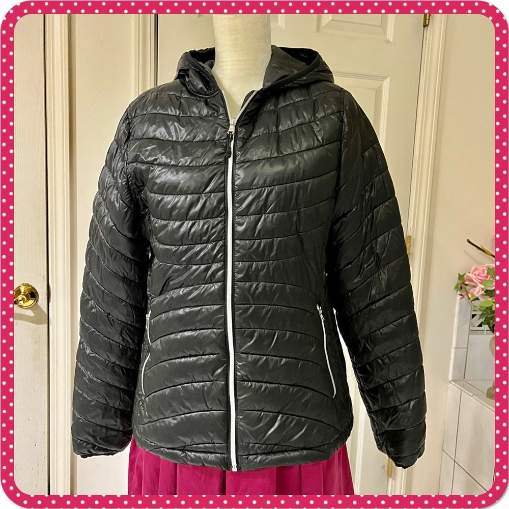 💝 TEK GEAR 💝 black puffer women’s large
